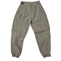 Vtg 80s Gitano Territories Great Outdoors Green Khaki Tapered Leg Pants ... - $28.00