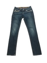Rock Revival Easy Skinny Sherry Jeans Womens Size 25x30 Bling Rhinestone... - $20.00