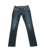 Rock Revival Easy Skinny Sherry Jeans Womens Size 25x30 Bling Rhinestone... - $20.00