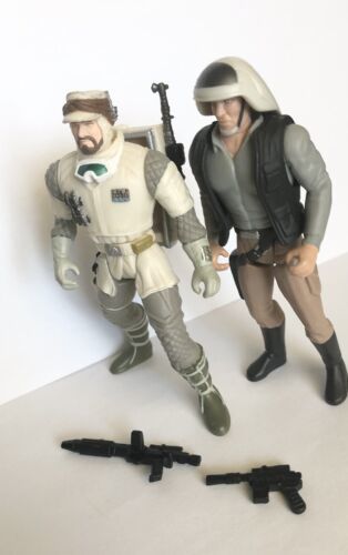 Star Wars Power of the Force Hoth Rebel Soldier & Rebel Fleet Trooper Figures - $12.19