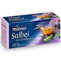 Messmer Sage Tea - 20 Tea bags- Made In Germany Free Us Shipping - £7.00 GBP