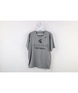 Nike Boys XL Spell Out Michigan State University Football Short Sleeve T... - $423.24 MXN