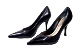 Women High Heel Pump Black Size 8 BCBGIRLS Stiletto Vintage Inspired &#39;60s - £30.10 GBP