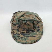 New Vintage 1988 Military Unifrom BDU MARPAT Digital Camo Hat Cap Utility Large - £11.51 GBP