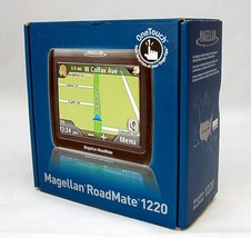 Magellan RoadMate 1220 TRAFFIC Car Portable GPS Navigator System 3.5&quot; USA Maps - £30.03 GBP