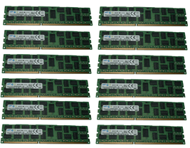 192GB (12x 16GB) 12800R RAM Memory For Dell Poweredge R510 R610 R620 R710 R720 - £98.03 GBP