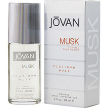 Jovan Musk By Jovan Cologne Spray 3 Oz (Platinum Edition) - $14.00