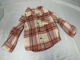 Girls Bass Pro Shop Outdoor Kids flannel button up shirt-size 2T - $8.60