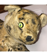 Very Old Hand Stitched Cheetah Plush ( Rough Condition) Rare Brand Unknown - £88.12 GBP