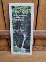 1991 AAA Northwestern States and Provinces Vintage Street Map  - $12.97