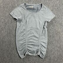 Athleta Top Womens Small Gray Stretch Performance Active Polyester Blend - $20.92 CAD