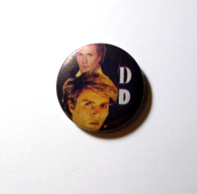 Duran Duran Simon Le Bon Vintage 1980&#39;s DD Badge Button Pinback Pop Rock 1&quot; - £11.10 GBP