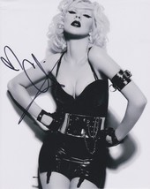 Christina Aguilera Signed Autographed Glossy 8x10 Photo - £157.31 GBP