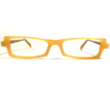 JF Rey Eyeglasses Frames J577 M 954 Matte Mustard Yellow Modernist MCM 4... - $93.28