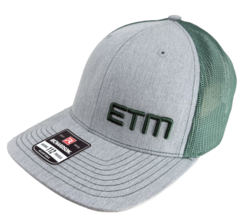 ETM Surveying And Mapping Trucker Baseball Hat Cap Mesh Snapback - $36.99