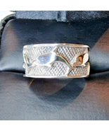 CHERYL WADSWORTH 925 STERLING SILVER DOLPHINE RING SIZE 7 - €41,93 EUR