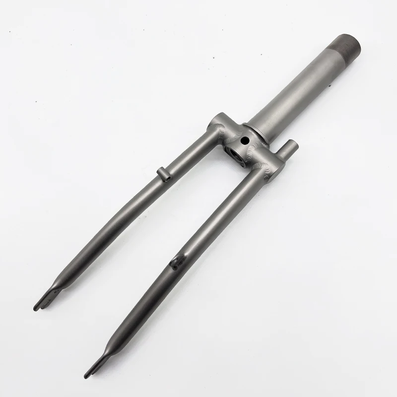 Titanium Fork-fit for  Bike -1&amp;1/8&quot;-Threaded-Super light Ti-292g - £410.11 GBP