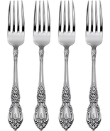 Wordsworth Set of 4 Dinner Forks, Silver - $18.79