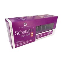 Seboradin Oily Hair Treatment against periodic hair loss 14 ampoules x 5... - $30.05