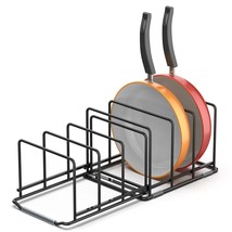 Pan Organizer, Collapsible Pot Rack, Cutting Board Organizer, Kitchen Cabinet Or - $52.99