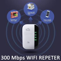 300M WiFi Repeater—Boost Signal &amp; Expand Coverage Effortlessly! - $11.99
