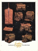 Cuir Bagages Produit Brochure 1970s - $39.00
