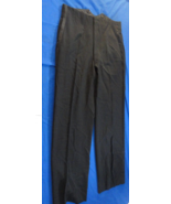 1971 USAF U.S. AIR FORCE BLACK MESS DRESS PANTS SLACKS UNIFORM 34X31 - €61,48 EUR