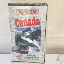 Worlds Greatest Train Ride Videos Series Canada VHS Movie Vintage 1996 - £5.52 GBP
