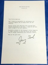 President Gerald Ford Facsimile Signed Letter White House Stationary Tha... - £42.20 GBP