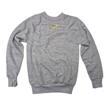 VTG 80s Tultex “Crossover” Gray Heather Sweatshirt S NWT Deadstock Made ... - $64.30