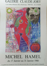 Michel Hamel- Originale Exhibition Poster – Galleria Claude Jory - Poster - 1980 - $142.98