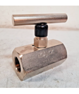 Noshok Needle Valve 408FFC | 408-FFC | 10000 PSI | 200°F - $228.00 CAD