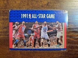 1991-1992 Fleer #237 NBA All Star Game - Michael Jordan, Magic Johnson, Robinson - £1.68 GBP