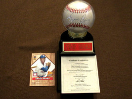 Ernie Banks Chicago Cubs Hof Signed Auto Vintage Onl Baseball Goldin Sb Base - £158.26 GBP