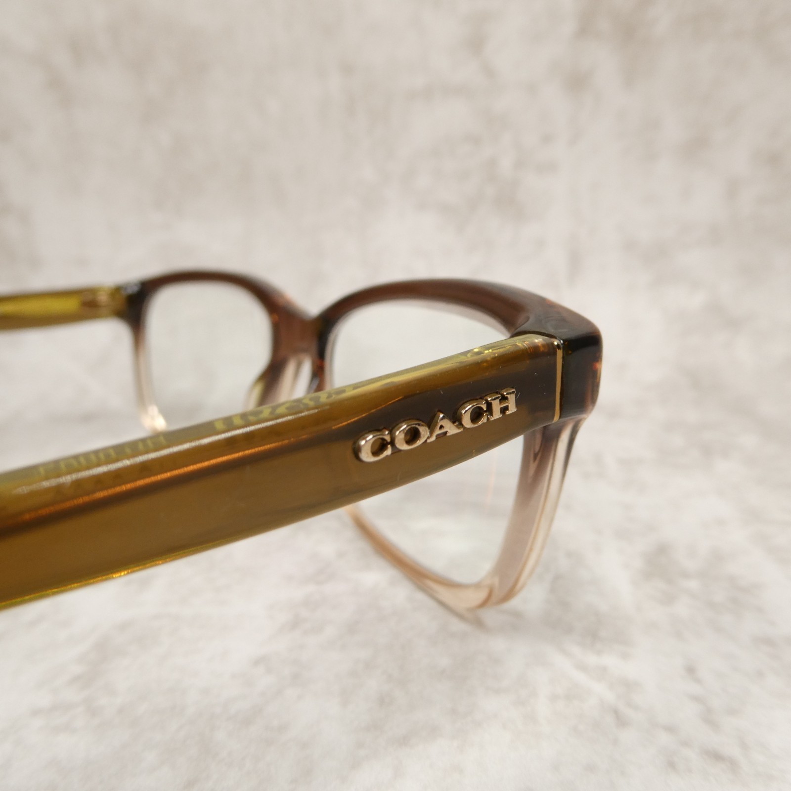 Coach Womens Olive Brown Gradient Eyeglasses FRAMES w/ Case - HC6089 51-16-135 Item image 8