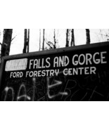 1960&#39;s Graffiti Falls Gorge Ford Forestry Michigan Photo B&amp;W Negative Strip - £2.33 GBP