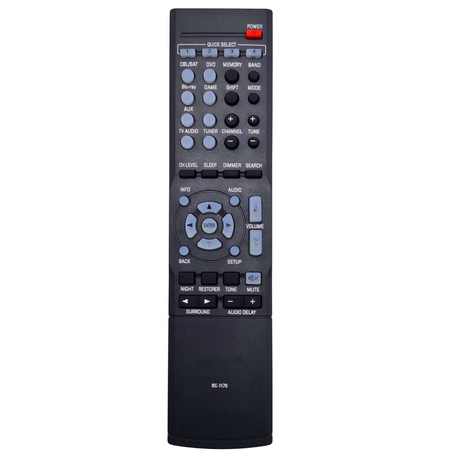 Compatible AV Receiver Remote Control for Denon AVR-E200, AVR-X500  			