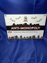 ANTI-MONOPOLY Board Game &#39;The Real Estate Trading Game - $23.28