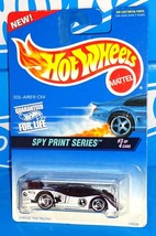 Hot Wheels 1997 Spy Print Series #555 Sol-Aire CX4 Mtflk Biurgundy w/ SBs - £1.97 GBP