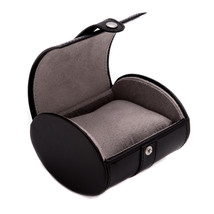 Bey Berk Single Watch Case Black Leather  - $54.95