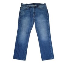Levi&#39;s 541 Men&#39;s Size W38 L29 Straight 5 Pocket Blue Distressed Denim Jeans - £16.50 GBP
