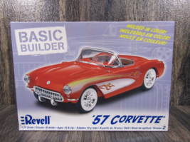 2006 Revell 1957 Corvette Molded in Color Model Kit #85-0852 Skill 2 1:24 VTG - $27.69