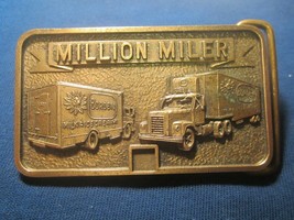 Solid Brass Belt BORDEN Million Miler MILK Ice Cream 1970&#39;s [j25o]  - $72.00