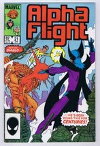 Alpha Flight #21 ORIGINAL Vintage 1985 Marvel Comics - £7.79 GBP