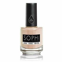 NEW SOPHi Non-Toxic Natural Durable Nail Polish French Latte - $11.69