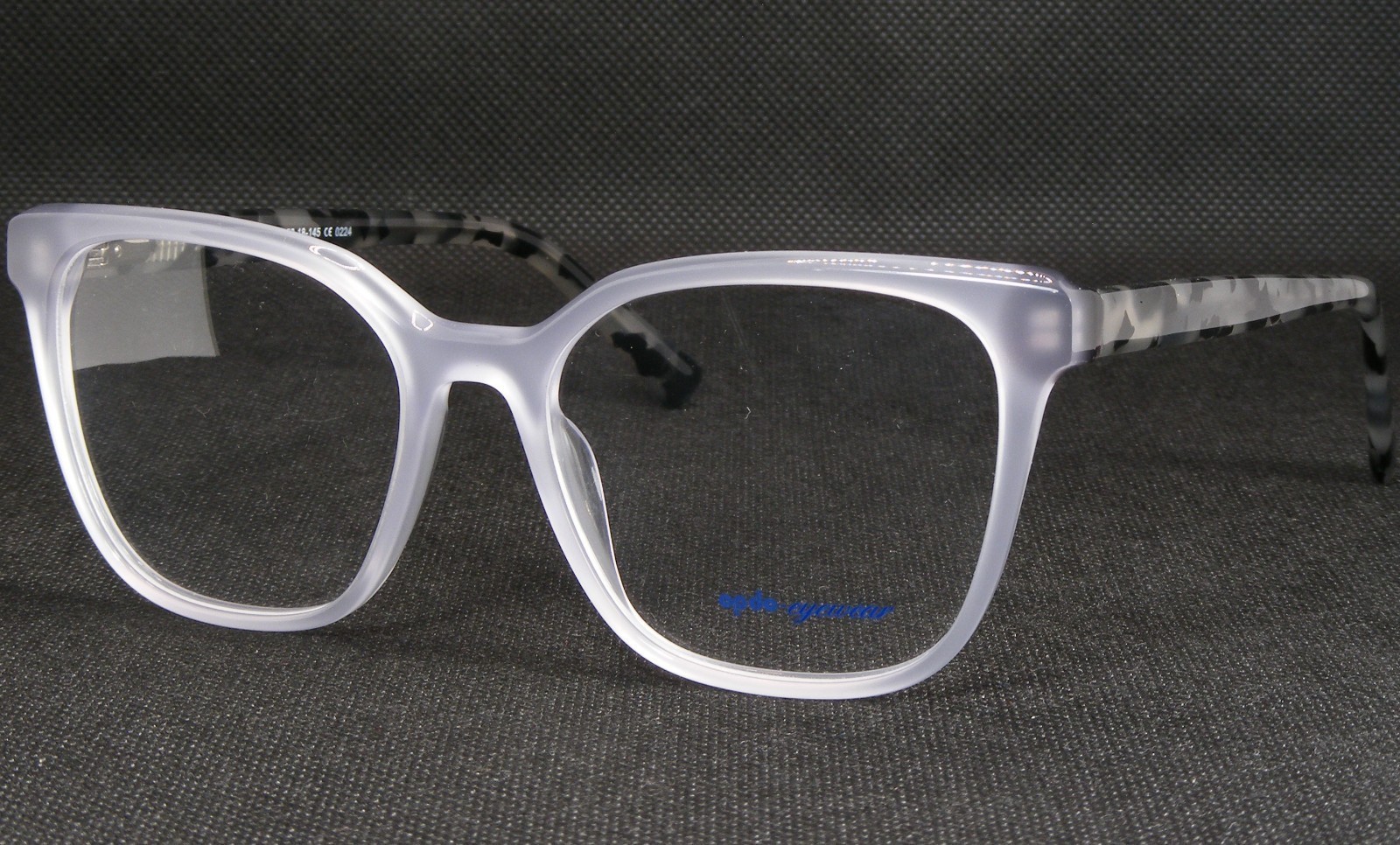 Opdo Lunettes 2599-01 Fumée / Demi Noir Gris Unique Rare Lunettes 53-18-... - $96.02