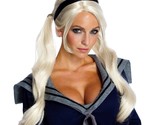 Babydoll Costume Wig Womens Long Blonde Pigtails Sucker Punch Cosplay - $25.64