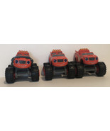 Blaze And The Mobster Machines lot of 3 Monster Trucks - £13.19 GBP