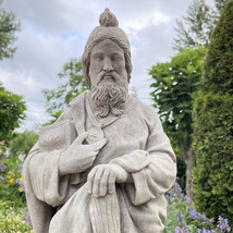 Concrete St Jude Garden Statue Outdoor Big 27” Cement Saint San Judas Tadeo Larg - £191.83 GBP