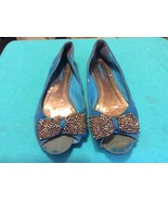 DOLLHOUSE WOMENS TURQUOISE FLATS - SIZE 8 1/2 M - Free Shipping - $23.68 CAD